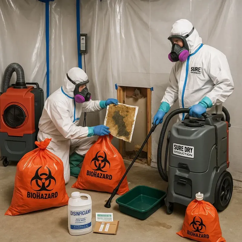 Contaminated Water Handling Protocols process in Jefferson, ME